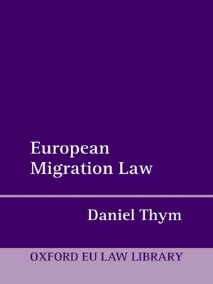 cover image of European Migration Law